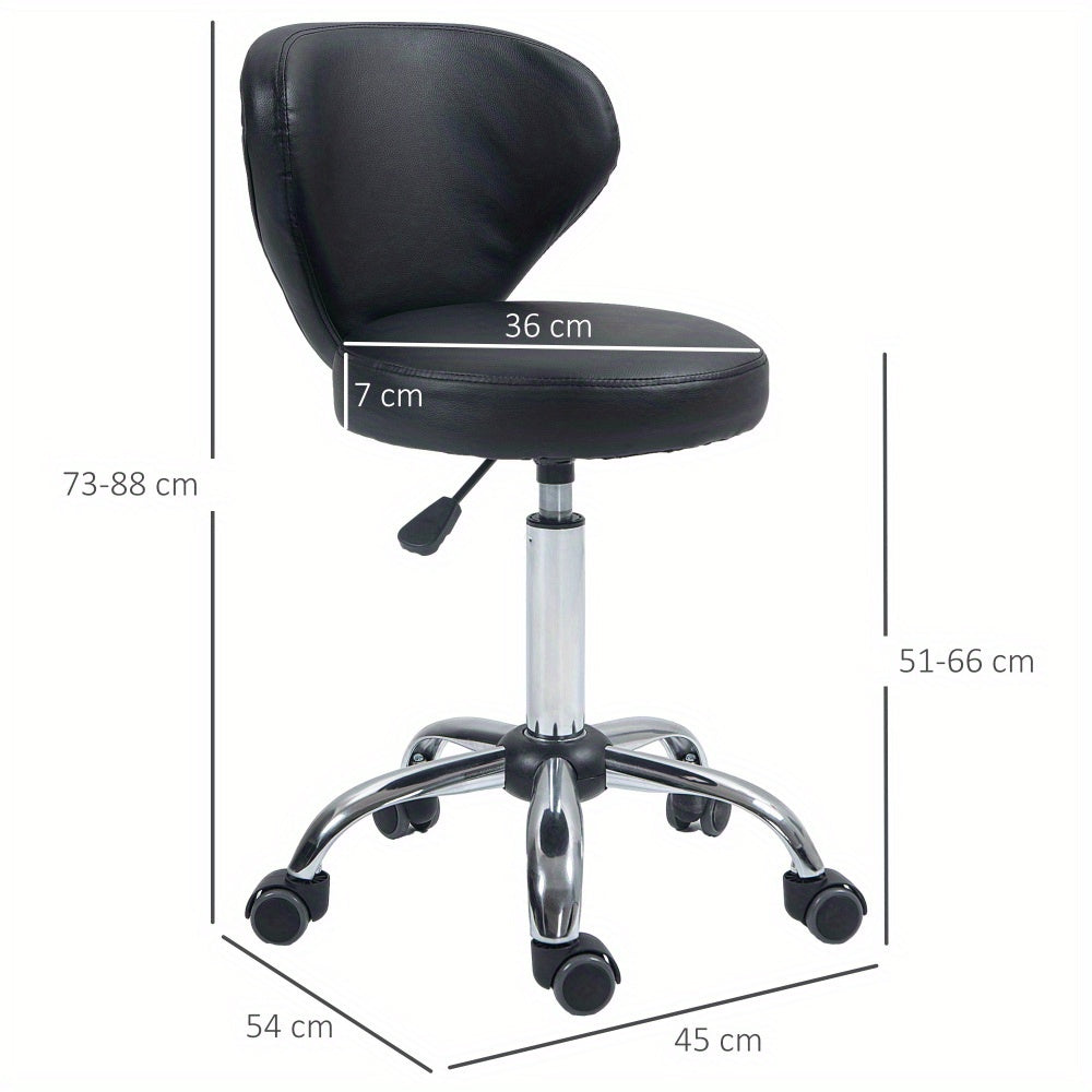 Krukje – Zadelkruk – Draaikruk – Werkkruk – Massagekruk – 360° Draaibaar – Verstelbare Zithoogte 49-64 cm