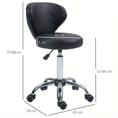 Krukje – Zadelkruk – Draaikruk – Werkkruk – Massagekruk – 360° Draaibaar – Verstelbare Zithoogte 49-64 cm