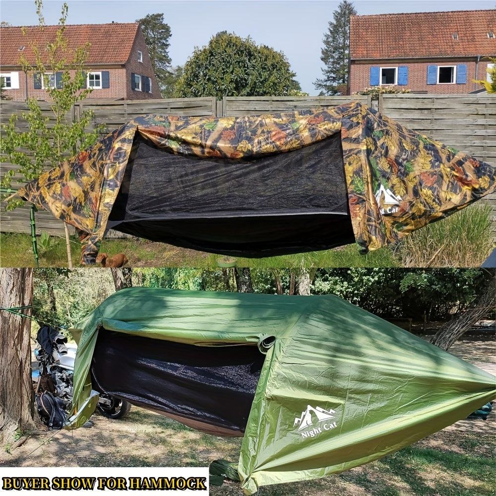 Hangmattent – Camping Hangmat – Buitenhangmat – Muggennet Tent – Backpacking Tent – Lichtgewicht – 200 kg Draagvermogen