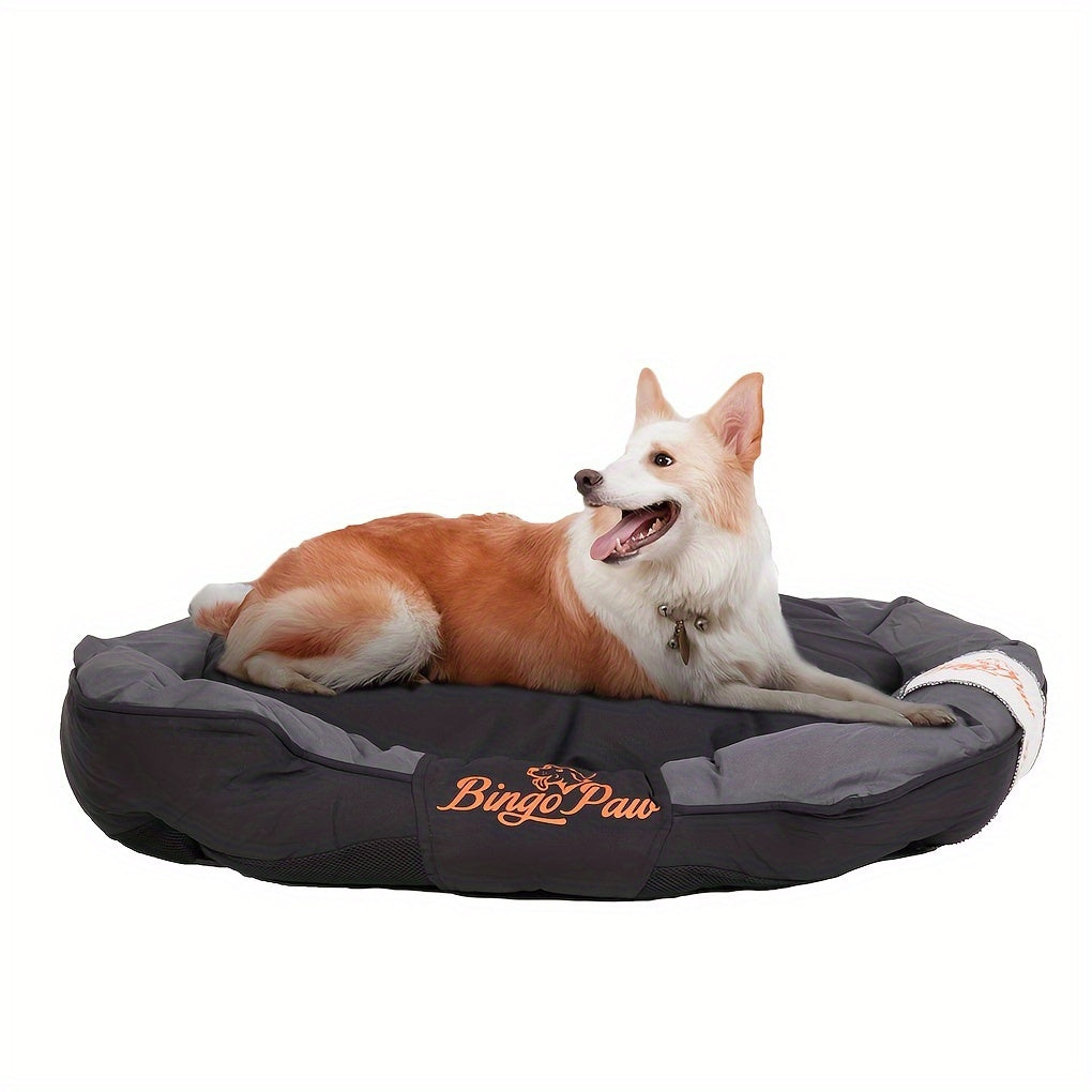 Hondenmand – Hondenkussen – Hondenbed – Dog Sofa – Hondenligbed – Extra Groot – Krasbestendig Oxford – Afneembare Wasbare Hoes – 105x80x22 cm