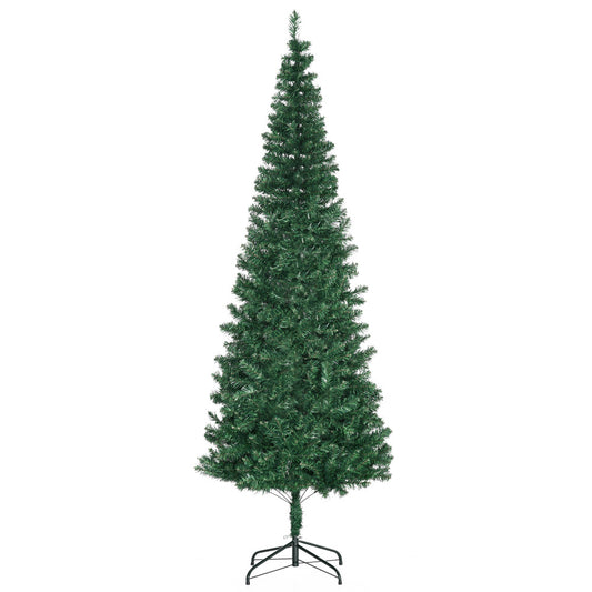 Kunstkerstboom – Nepboom – Kerstboom – Kunstboom – Dennenboom – 2,1 Meter Hoog – Groen PVC Met 631 Takken