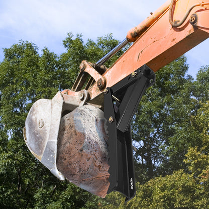 Graafmachine Duim – Graafbakgrijper – Graafbakklem – Graafbakduim – Graafmachine Hulpstuk – Verstelbaar – 36 Inch Staalplaat – Heavy-Duty Constructie