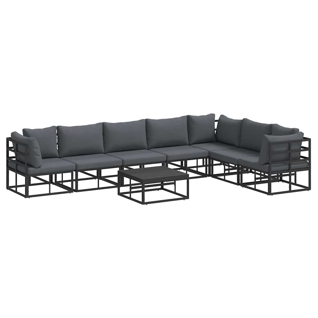 Tuinmeubelset – Loungeset – Zitgroep – Balkonset – Tuinset – Modulair ontwerp – Weerbestendig aluminium frame