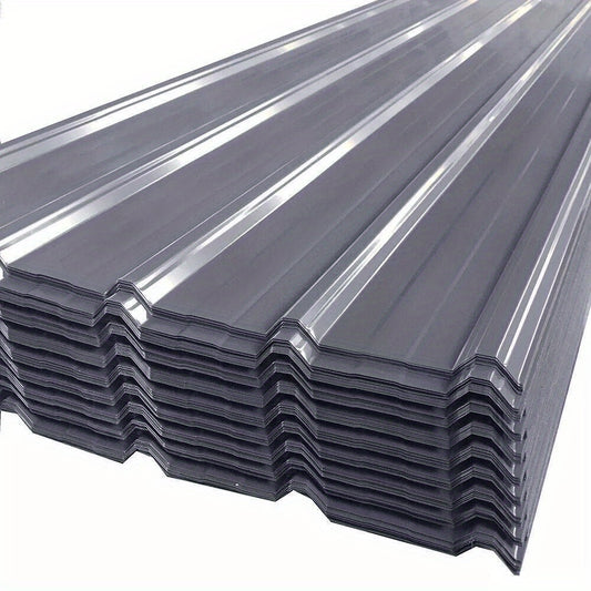 Dakplaten – Dakpanelen – Golfplaten – Geprofileerde Dakplaten – Muurplaten – Gegalvaniseerd Staal – 24 Stuks 129x45 cm 0,25 mm – Weerbestendig & Roestvrij