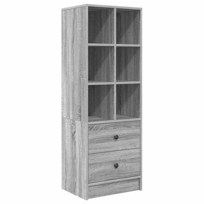 Bureau – Bureautafel – Computerbureau – Schrijftafel – Werktafel – Grijs – Eikenhout – 100 x 50 x 76 cm – Met Opberglades – Stevig En Stijlvol Design