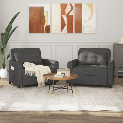 Comfortable Recliner Chair, Adjustable Backrest Sleeping Chair And Folding Sofa Bed - Perfect Relaxation Chair For Your Living Room Or Bedroom