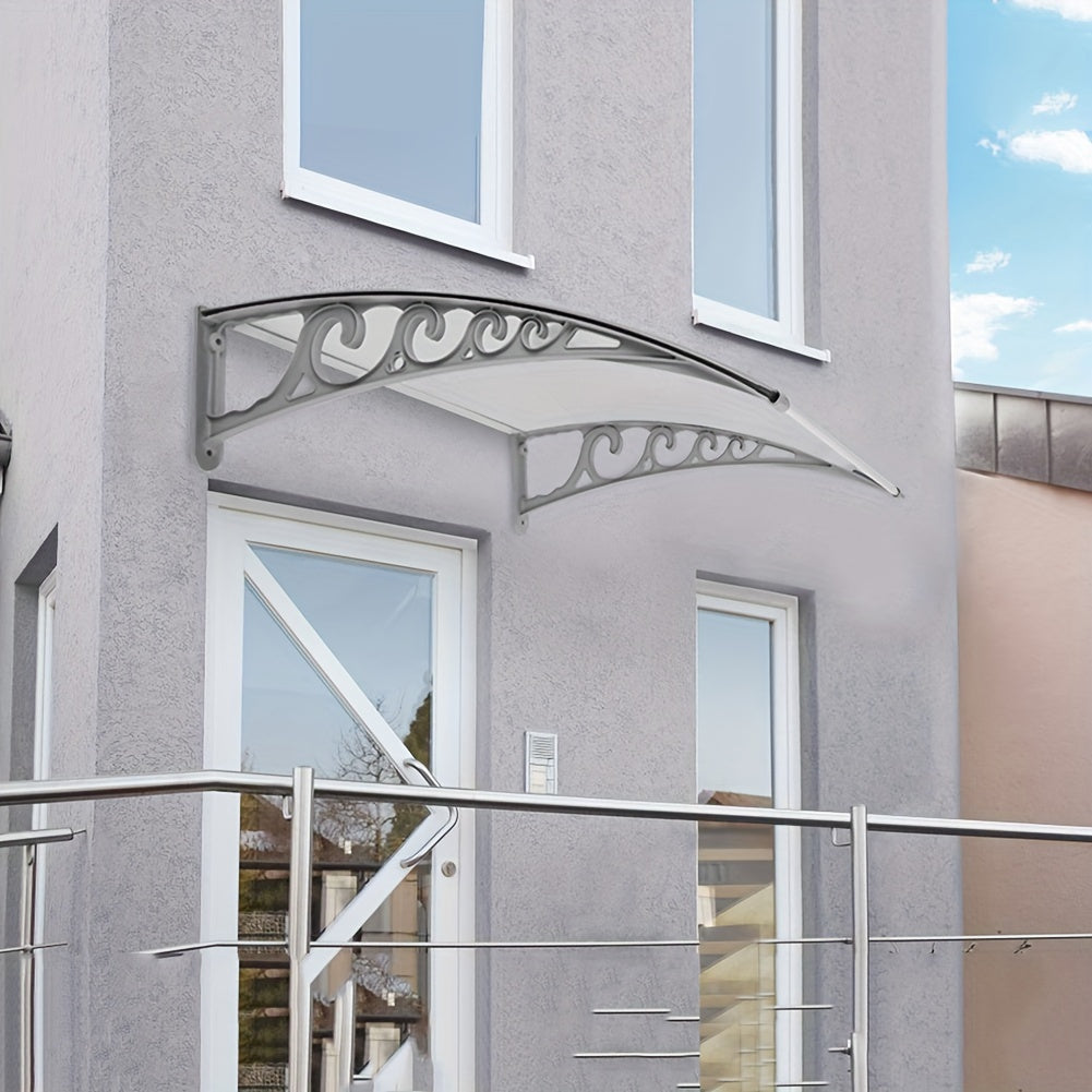 Polycarbonaatplaat – Dakplaat – Kunststofplaat – Kanaalplaat – Lichtdoorlatend – 100x100 cm – Aluminium Frame – Weerbestendig & UV-Bestendig