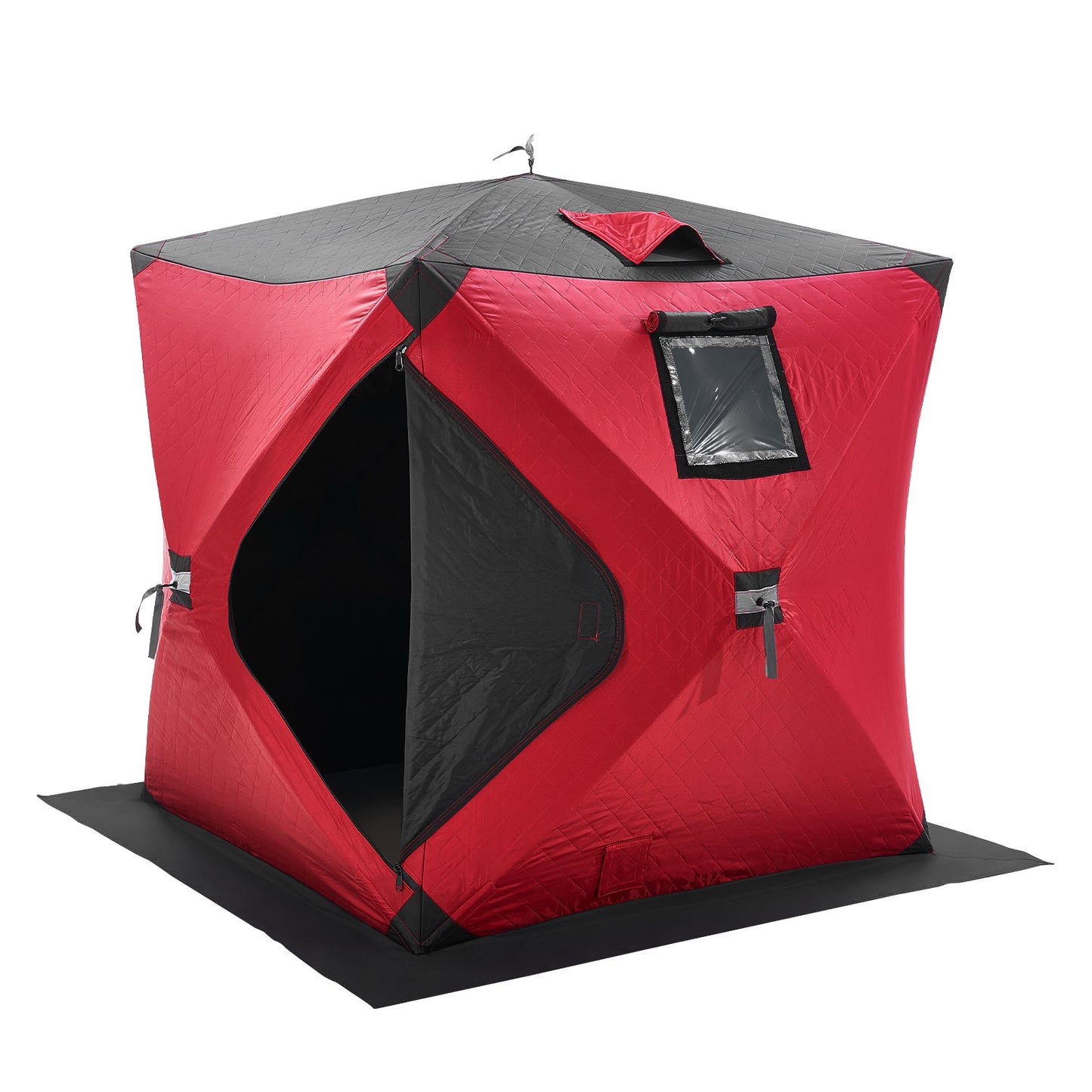 Pop-up IJsvis Shelter – IJsvis Tent – IJsvis Shelter – Vistuinhuis – Vistuinhut – Lichtgewicht & Draagbaar – Water- en Windbestendig Polyester