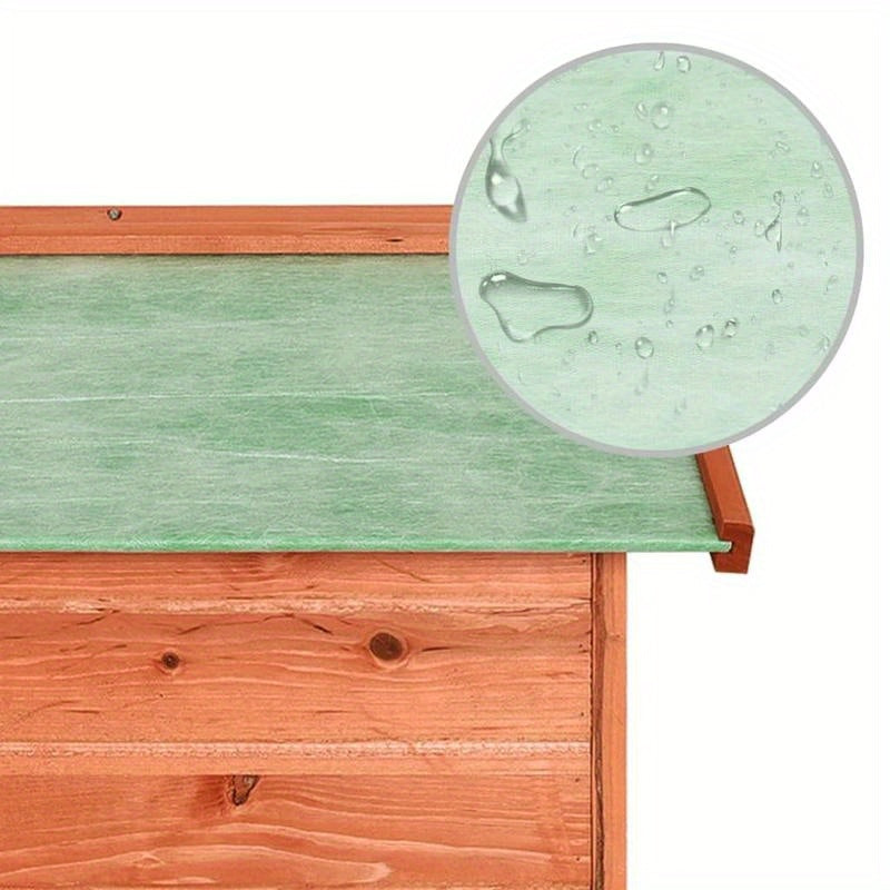 Grasmaaier Garage – Maaier Schuur – Tuinberging – Opbergbox – Houten Bewaarbox – Massief Vurenhout – Compact 72x87x50 cm – Weerbestendig & Duurzaam