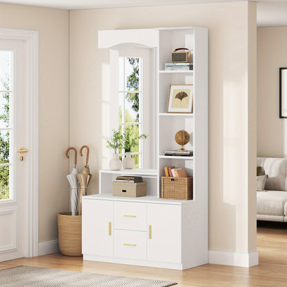 Salontafel – Koffietafel – Tafeltje – Woonkamertafel – Bijzettafel – Bamboe – Lichtgewicht – Ruime Opbergruimte – Modern Retro Design – Naturel Variant