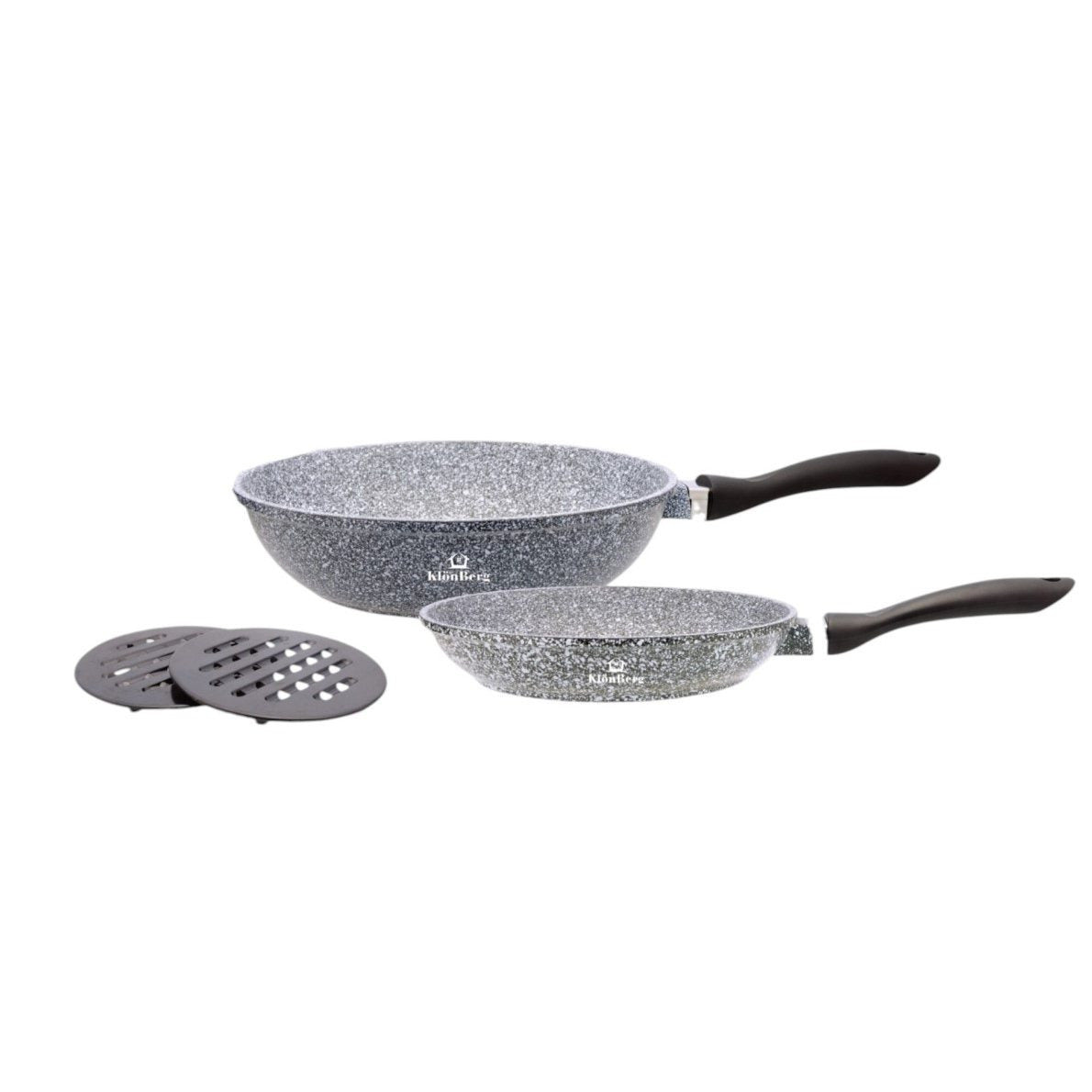 12-delige Pannenset – Pannen Set – Kookgerei – Servies – Keukenset – Inductiegeschikt – Anti-aanbak Coating – Snelle Warmteverdeling – Aluminium