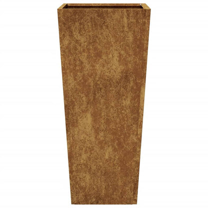Plantenrek – Plantenstandaard – Bloemenrek – Plantentafel – Plantenhouder – 2 stuks – Cortenstaal – 35x35x75 cm – Weerbestendig – Duurzaam