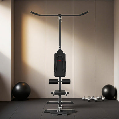 Roeimachine – Roeitrainer – Roeiapparaat – Fitnessapparaat – Hometrainer – Stalen Constructie – Instelbare Voetsteunen & Gevoerde Rugleuning – Full-Body Workout – Ruimtebesparend Zonder Elektronica