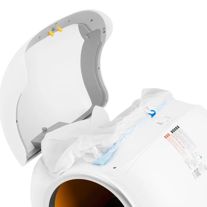 Self-Cleaning Cat Litter Box with Plasma Sterilization, App-Controlled - QUORE