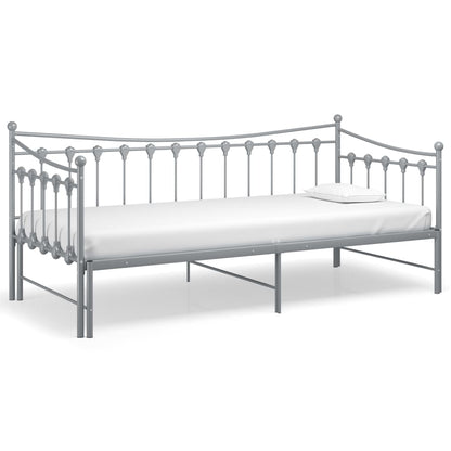 Bedbank – Slaapbank – Sofa Bed – Logeerbed – Uittrekbare Bedbank – Metalen Frame – 90x200 cm – Ruimtebesparend Ontwerp