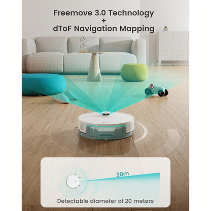 Robotstofzuiger – Robot Cleaner – Automatische Stofzuiger – Dweilrobot – Slimme Stofzuiger – Lange Batterijduur 200 Minuten – Smart App Besturing