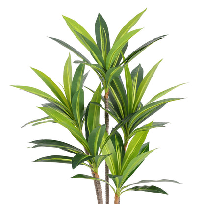 Kunstplant Agave – Nepplant Vetplant Kamerplant Potplant – 152,4 cm Hoog – Duurzaam PE Kunststof – Onderhoudsvriendelijk & Natuurgetrouw