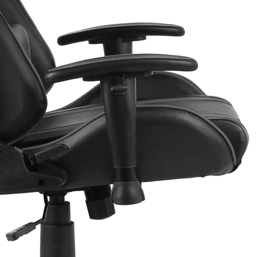 Gamingstoel – Gamestoel – Gaming Chair – Game Stoel – Bureaustoel – Ergonomisch Comfort – Verstelbare Rugleuning Grijs