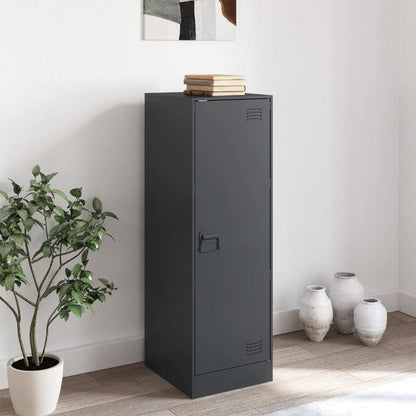 Anthracite Sideboard 34.5x39x107cm in Steel Removable and practical