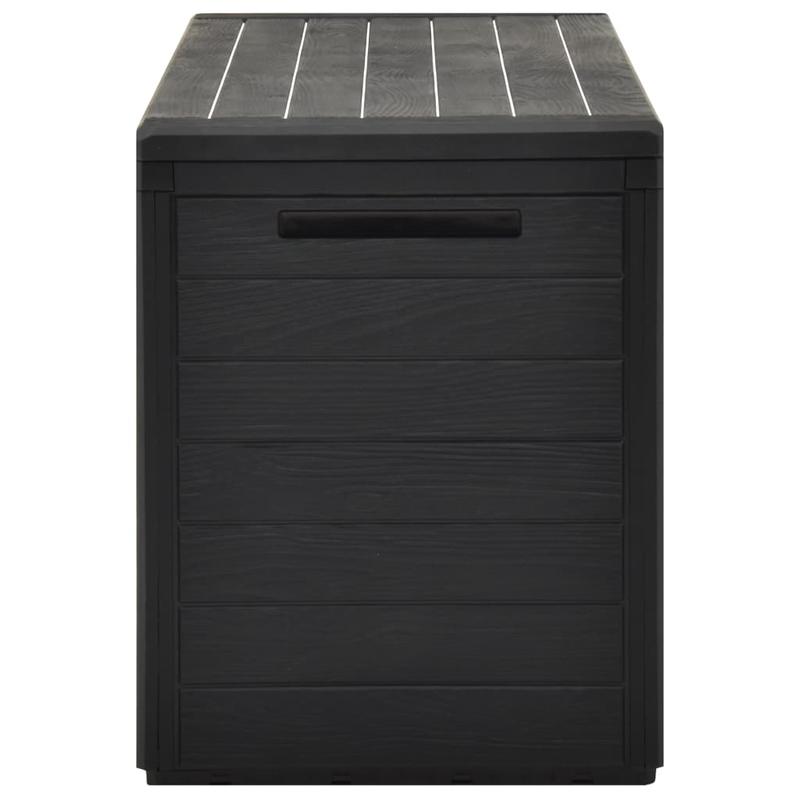 Anthracite Outdoor Storage Box 116X44X55 Cm – Sleek Design, Rational Organisation And Proven Robustness for Modern Living Spaces