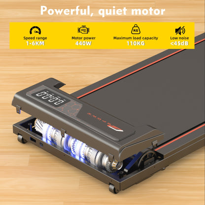Loopband – Wandelband – Walking Pad – Loopband Elektrisch – Treadmill – 440W Motor – Inklapbaar Compact 94x40 cm – Max Belastbaar 110 kg