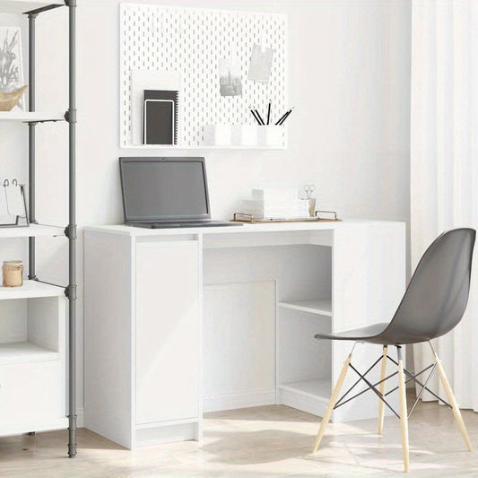 Desk 120X42X76 Cm Particle Board White