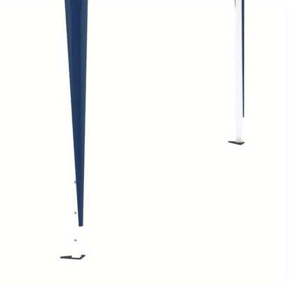 Partytent 3x3m – Feesttent – Buiten Tent – Tuin Tent – Evenemententent – Blauw – Verstelbare Hoogte – Stalen Frame & UV-Beschermende Oxford Stof