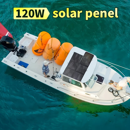 Draagbaar Zonnepaneel – Opvouwbaar Zonnepaneel – Solar Charger – Zonnecelpaneel – Camping Zonnepaneel – 120W Vermogen – 22,5% Hoge Efficiëntie – MC-4 en XT60 Connectoren