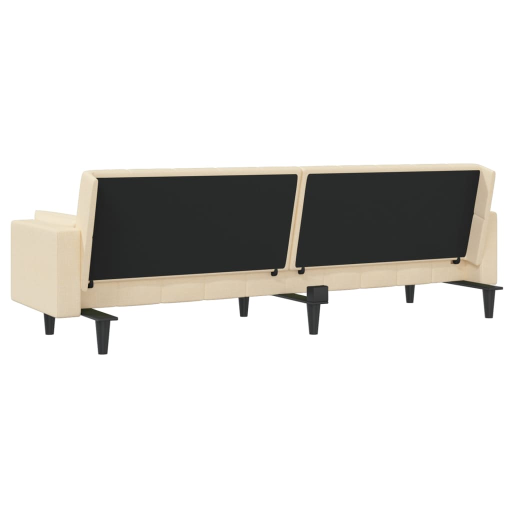 Slaapbank – Slaapstoel – Slaapbankje – Slaapbankje 2-zits – Bedbank – Blauw – Compact 2-Zits – Met Stabiel Metalen Frame