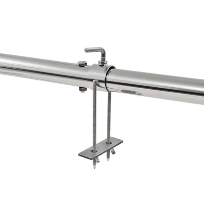 Automatische Houtskoolbarbecue – Elektrische BBQ – Grill – Houtskoolgrill – Buitenbarbecue – 207x45x83 cm – RVS Materiaal – Motor voor Automatisch Draaien