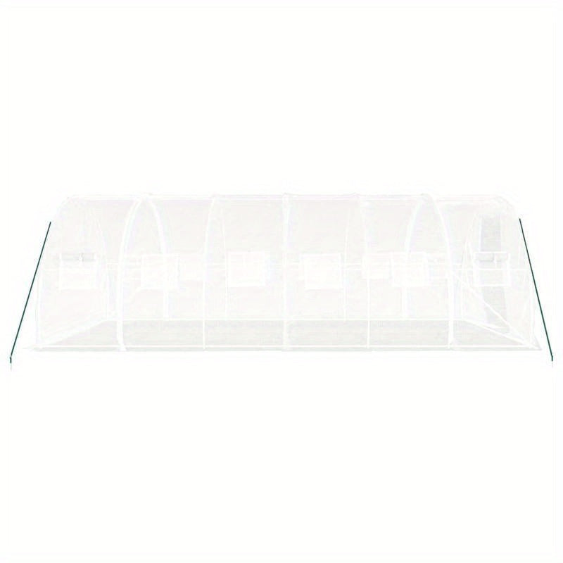 Tuinkas – Kweekkas – Groentekas – Plantenkas – Kas Voor Moestuin – Wit – 18 m² – Weerbestendig Stalen Frame