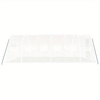Tuinkas – Kweekkas – Groentekas – Plantenkas – Kas Voor Moestuin – Wit – 18 m² – Weerbestendig Stalen Frame