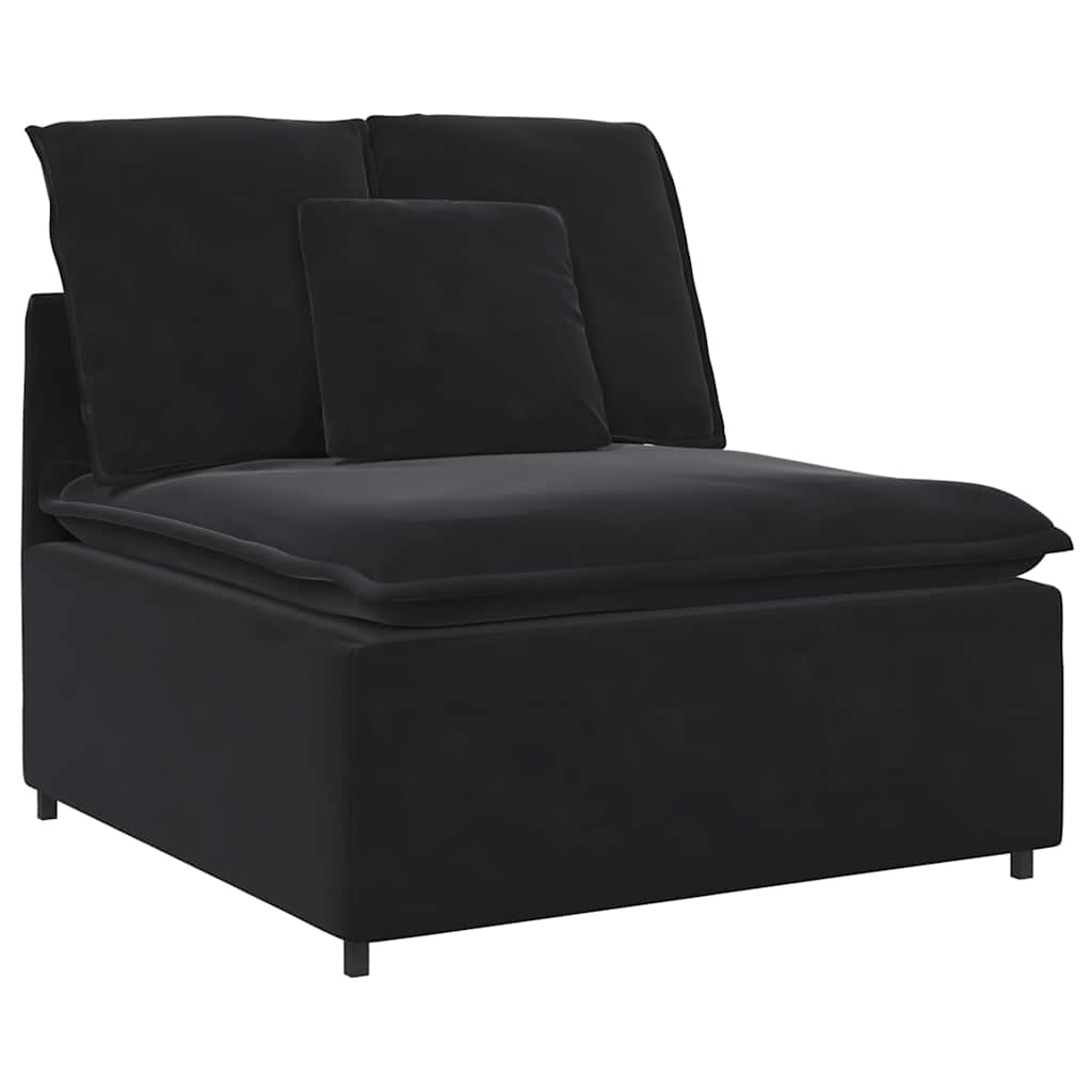 Hoekbank – Modulaire Bank – Loungebank – Zitbank – 3-zitsbank – Lichtgrijs – Polyester Bekleding – Stevig Metalen Frame