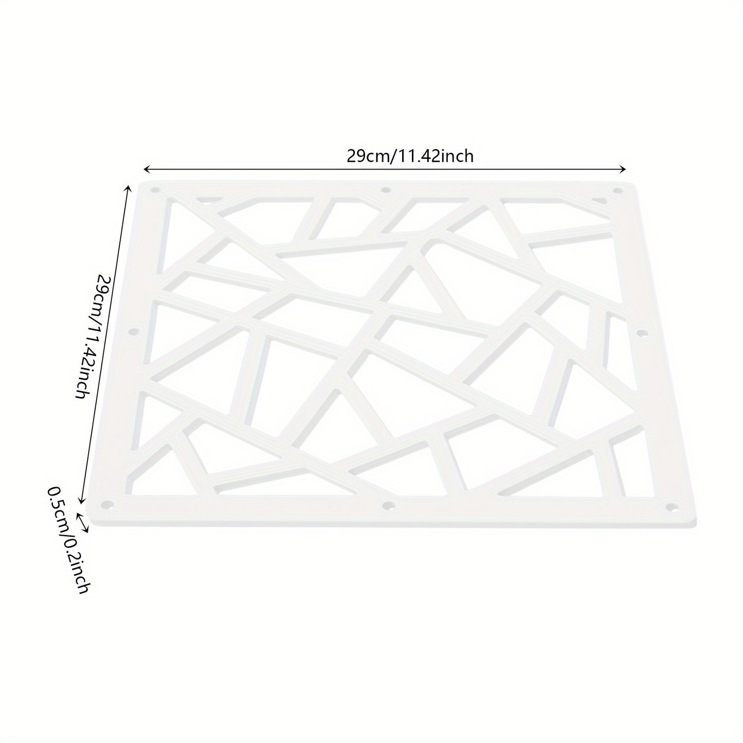 Roomdivider – Kamerscherm – Paravent – Scheidingswand – Wandpaneel – Wit – 12 Panelen – PVC Hout-Kunststofcomposiet – Gemakkelijk Ophangen