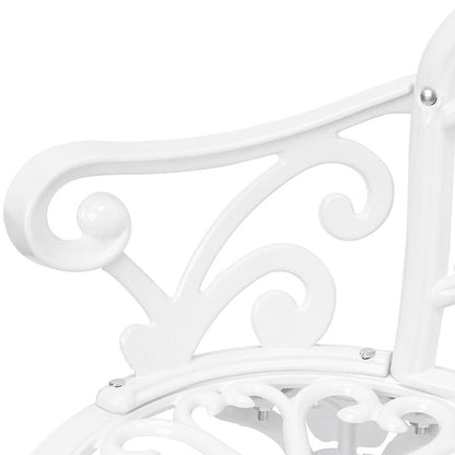 Tuinbank – Buitenbank – Loungebank – Verandabank – Tweezitsbank – Weerbestendig Aluminium – Vintage Antiek Design