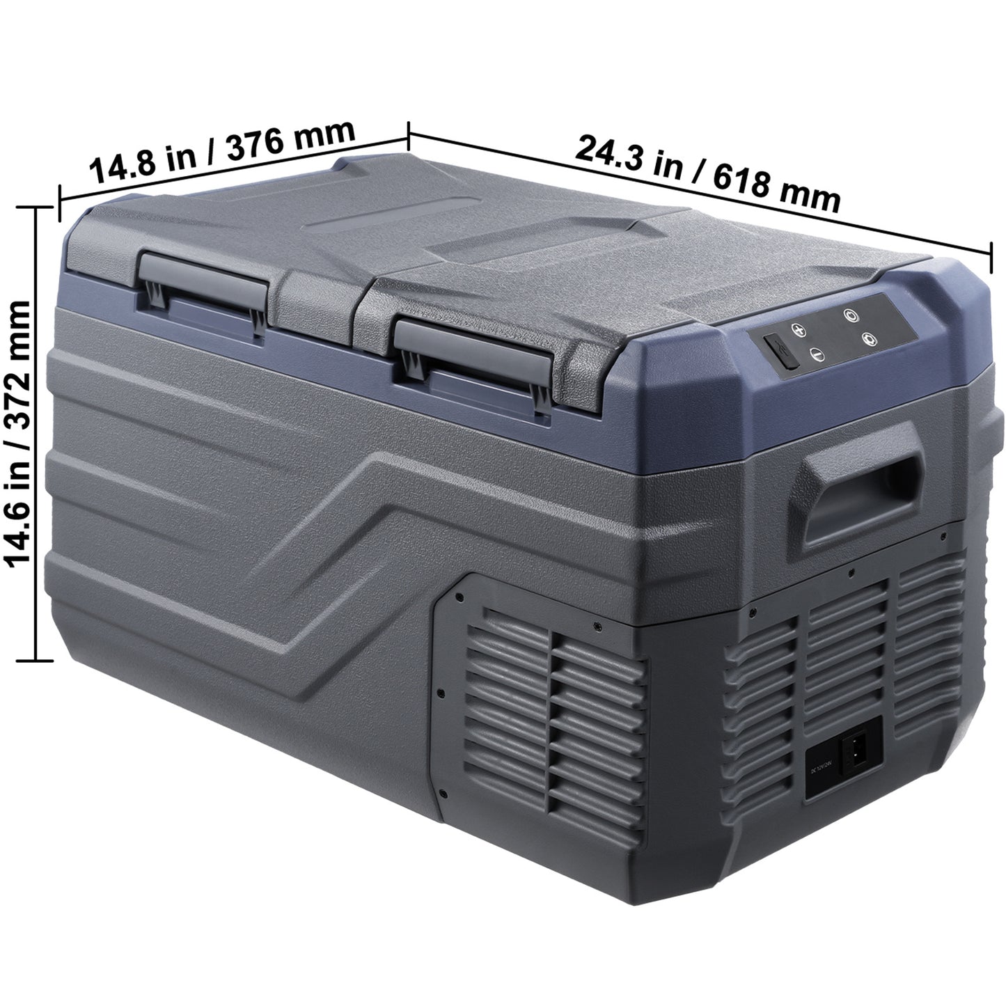 Draagbare Koel-Vrieskast – Mobiele Koelbox – Camping Koelkast – Auto Koelbox – 25 Liter – Dual Zone – Bluetooth Bediening