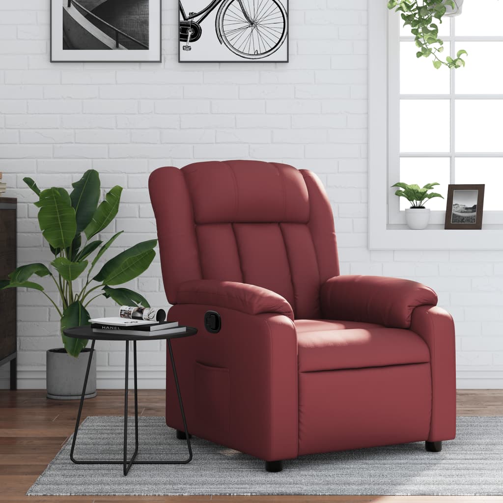 Elektrische Relaxstoel – Relaxfauteuil – TV Stoel – Ligstoel – Fauteuil – Manueel Verstelbaar – Kunstleer – 135 Graden Instelbaar