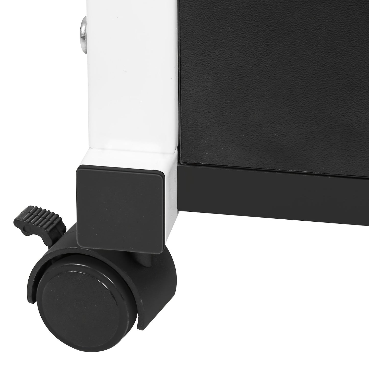 Verstelbare Laptop Tafel – Notebook Tafel – Bureau – Bijzettafel – Computertafel – Hoogte Verstelbaar 76-86,5 cm – Met Opbergrek – Stijlvol Zwart Houten Blad