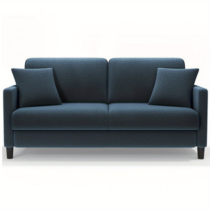 Bankstel – 3-Zitsbank – Sofa – Zitbank – Loungebank – Extra Lang – Hoogwaardig Schuim Kussens – Hardhouten Frame