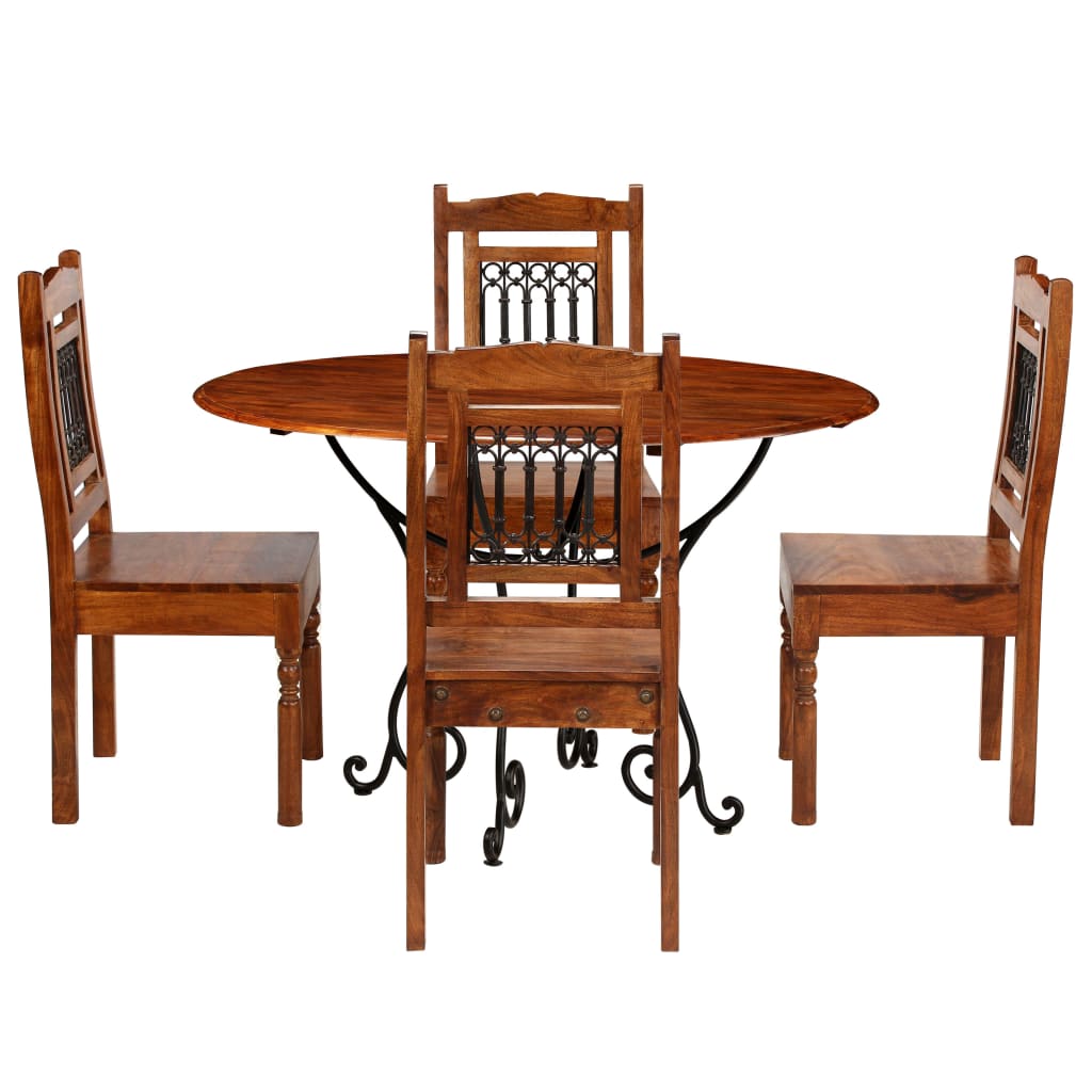 Tuinset – Eettafelset – Diningset – Tuinmeubelset – Stoelenset – Massief Acaciahout – Stevig Stalen Frame