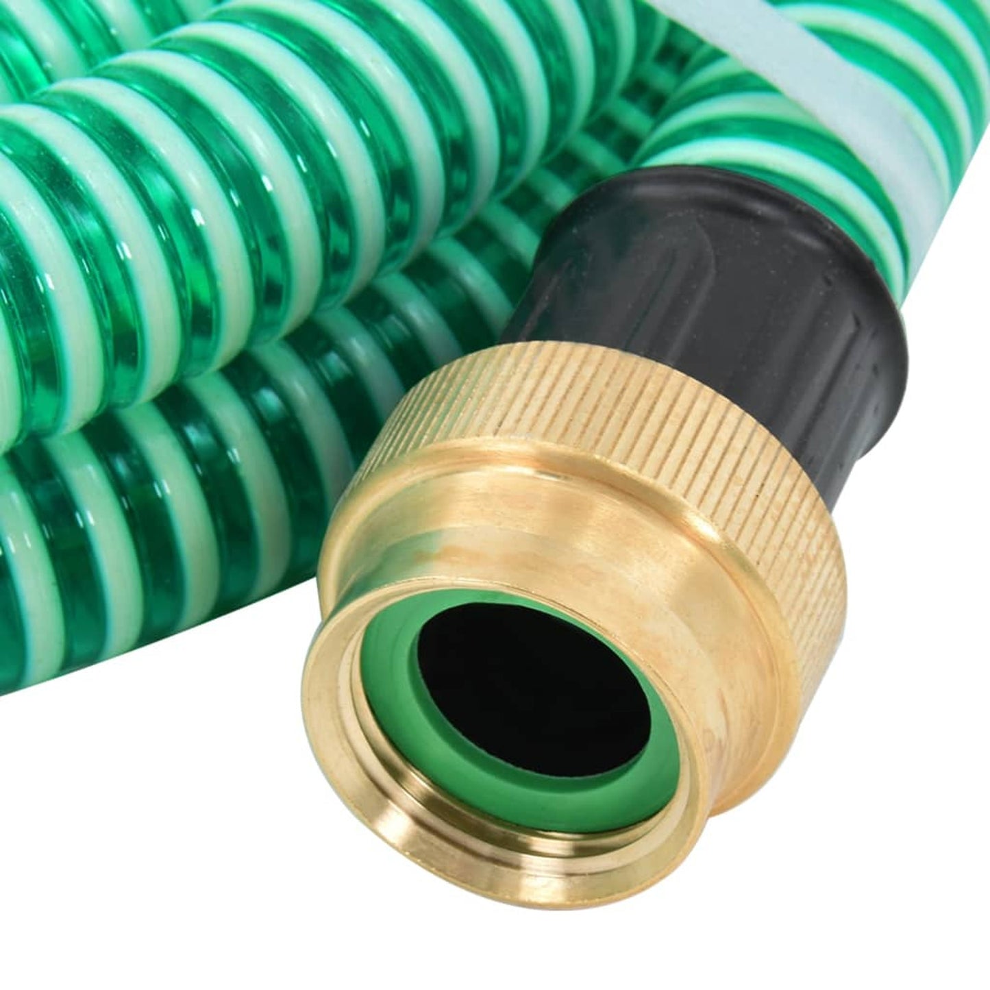 Flexibele Tuinslang – Waterslang – Tuinslang Met Messing Koppelingen – PVC Slang – 5 Meter Lang – Stevige Messing Aansluitingen