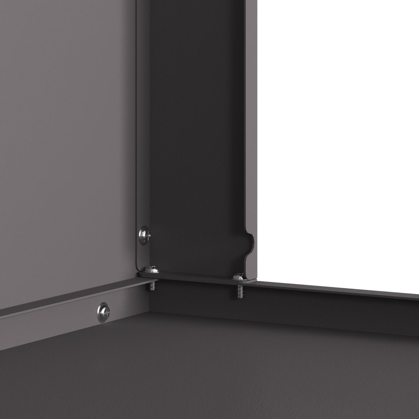 Vuurschaal – Vuurkorf – Tuinhaard – Buitenhaard – Terrashaard – Zwart Staal – Rechthoekig Design – 60x40x96 cm – Efficiënte Ventilatie – Opbergruimte