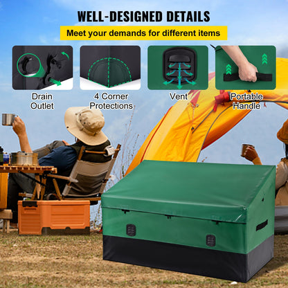 Buitenopslagbox – Tuinbox – Opbergbox Buiten – Terrasbox – Balkonbox – Waterdicht – 230 Gallon Ruimte