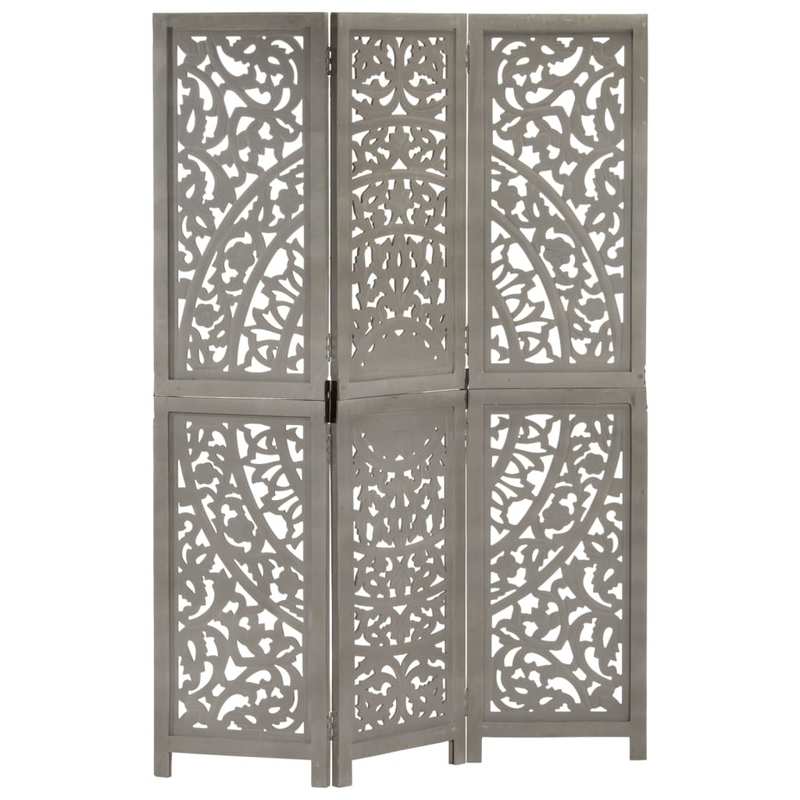Kamerscherm – Room Divider – Scheidingswand – Paravent – Room Partition – Vouwbaar – Massief Mangohout – 120x165 cm – Lichtgewicht & Duurzaam
