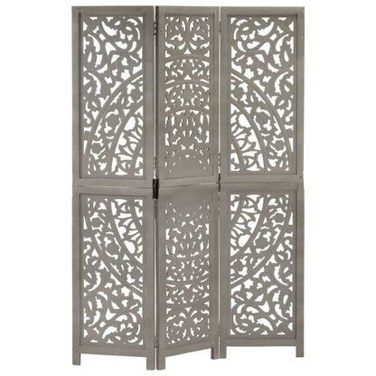 Kamerscherm – Room Divider – Scheidingswand – Paravent – Room Partition – Vouwbaar – Massief Mangohout – 120x165 cm – Lichtgewicht & Duurzaam