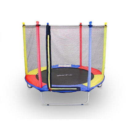 Trampoline – Springkussen – Speeltoestel – Trampoline Met Net – Mini Trampoline – 152 cm Diameter – Veilig Stalen Frame