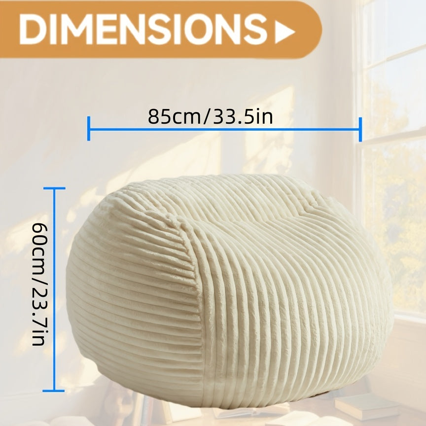 Vouwbare Sofabed – Lounger – Ligstoel – Uitklapbed – Zitbed – Wit – Ergonomische Rugsteun – Zacht Flanelmateriaal