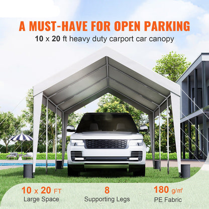 Carport – Overkapping – Garage – Tuinoverkapping – Carporttent – 3x6 Meter – Gegalvaniseerd Staal – Waterdicht en UV-bestendig