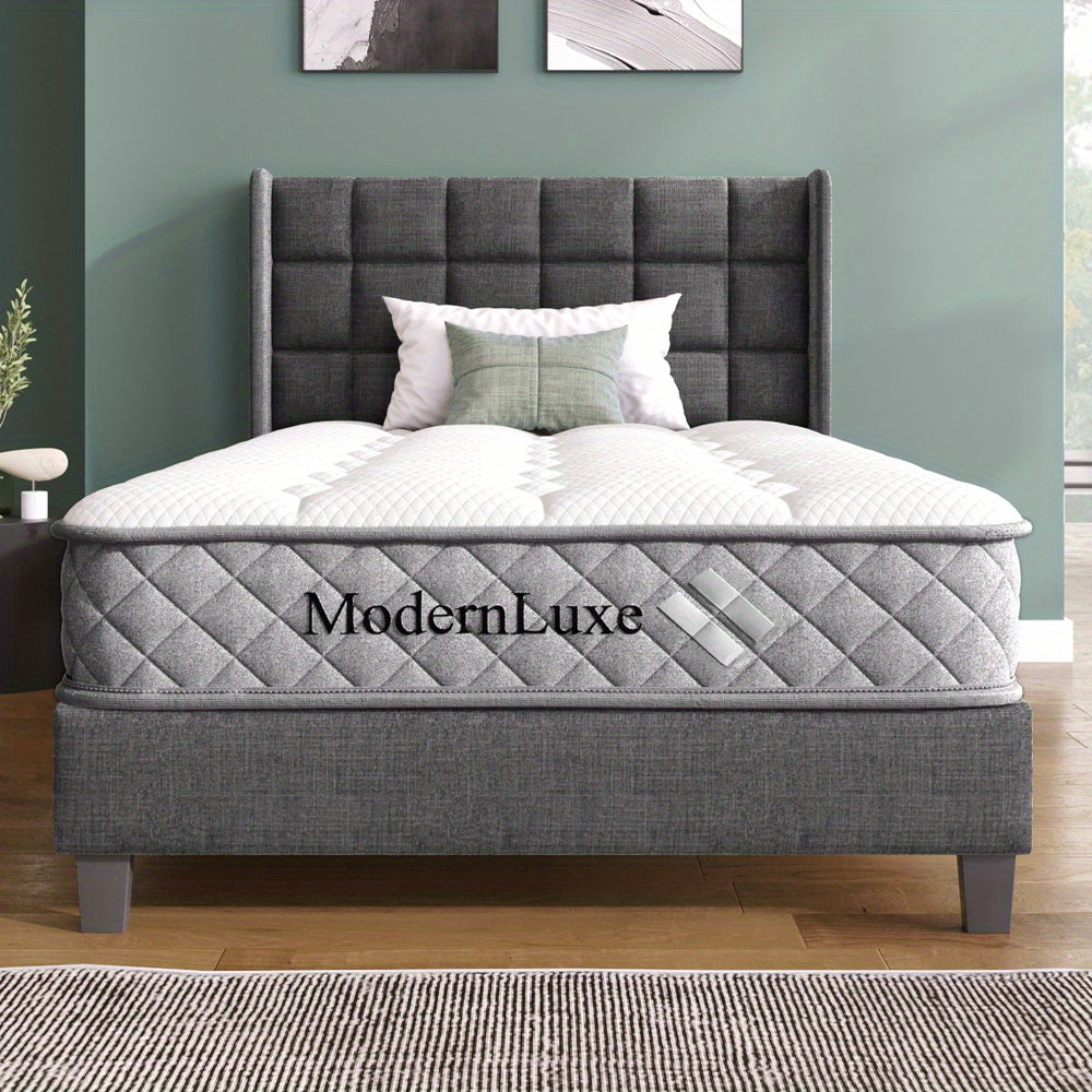 Matras – Orthopedisch Matras – Pocketveren Matras – Koudschuimmatras – Tweepersoons Matras – 140x200 cm – 7-Zones Pocketvering – 20 cm Hoog – Medium Stevig – Euro Top – Ademend Polyester