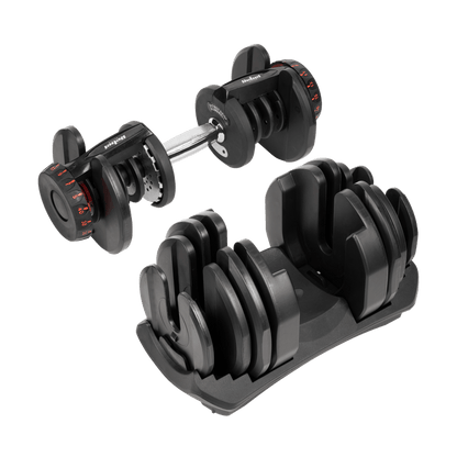 Dumbbell – Halter – Verstelbare Halter – Gewicht – Krachttrainer – Verstelbaar tot 40 kg – Gietijzer met Kunststof Coating